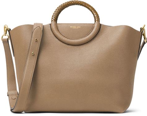 michael kors skorpios bag|Skorpios Pebbled Leather Market Bag – Michael Kors Pre.